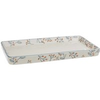 tranquillo Badablage "ROMANTIC", Badorganizer aus Steingut, rechteckig, 23 x 12 cm