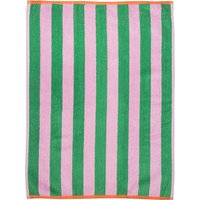 tranquillo Bio-Frottee-Geschirrtuch 'STRIPES' 70 x 50 cm, green
