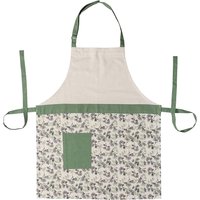 tranquillo Bio-Küchenschürze 'LEAVES', beige