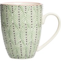 tranquillo Tasse "MIX"N"MATCH" aus Steinzeug, 440 ml, grün