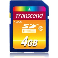 Transcend TS4GSDHC10 memory card