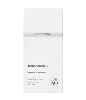 Transparent Lab Mineral Sunscreen Sonnencreme · 100 ml