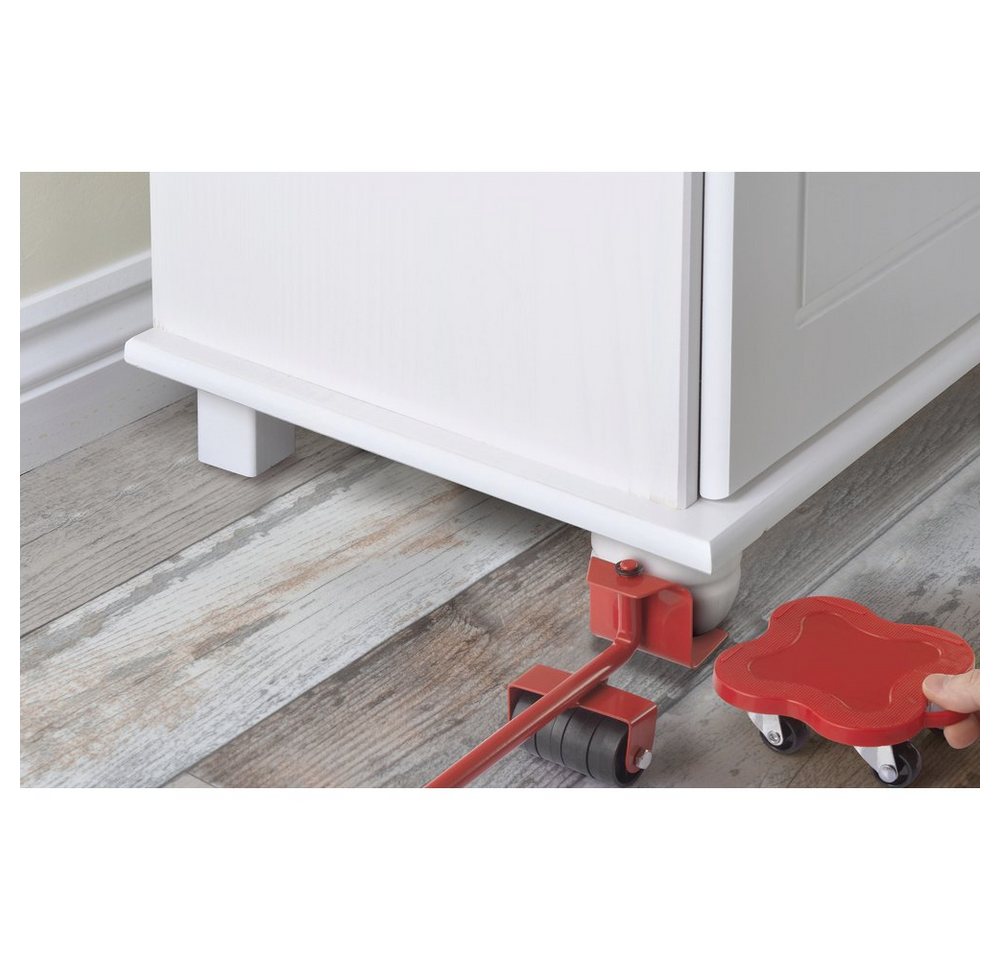 TOOLCRAFT Transportroller TOOLCRAFT TO-7753734 Möbel-Heber und Transportroller Set Traglast – Bild 4 von 5