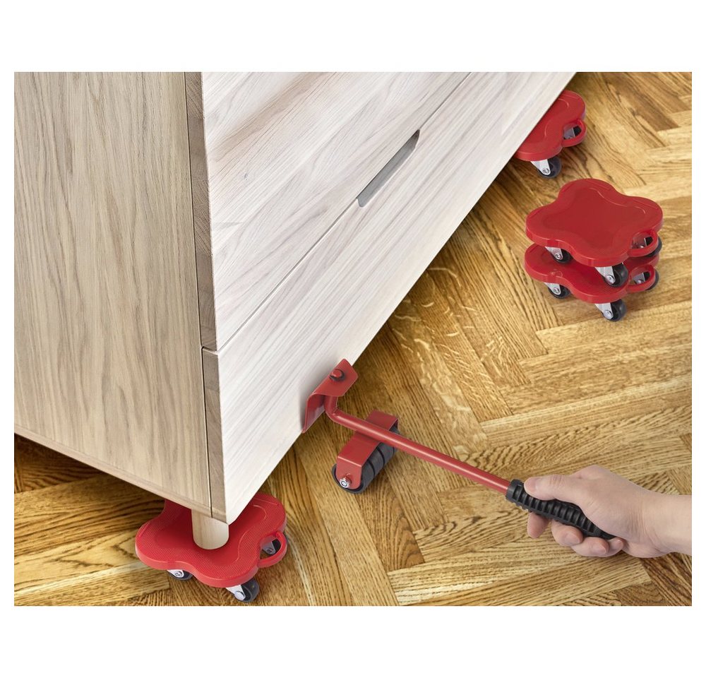 TOOLCRAFT Transportroller TOOLCRAFT TO-7753734 Möbel-Heber und Transportroller Set Traglast – Bild 5 von 5