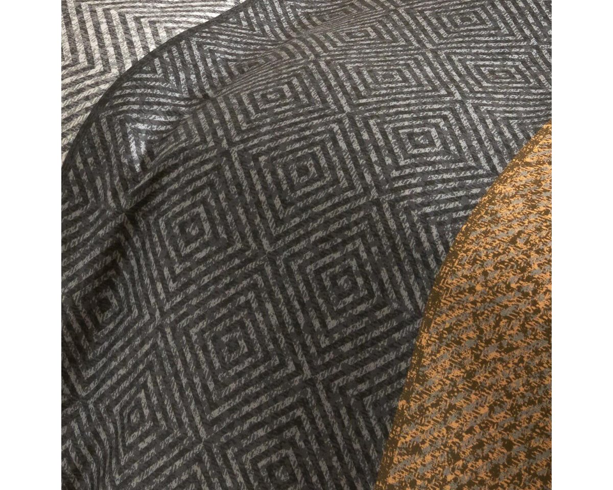 TRAUMSCHLAF Bettwäsche Kansas, Mako Satin, 3 teilig, hochwertige Satin Bettwäsche – Bild 3 von 4