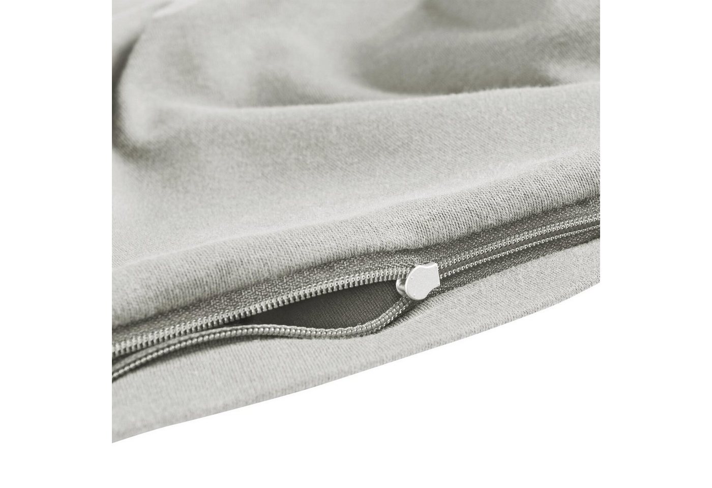 TRAUMSCHLAF Bettwäsche Premium Interlock Jersey Seitenschläferkissenbezug, Jersey, 1 teilig, bügelfreie Qualität für das ganze Jahr – Bild 2 von 3