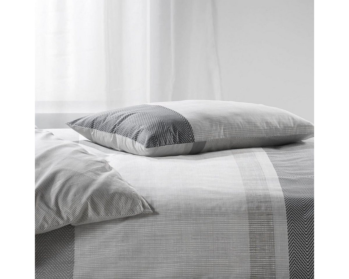 TRAUMSCHLAF Bettwäsche Spencer, Renforce, 2 teilig, zeitloses Streifendesign – Bild 3 von 4