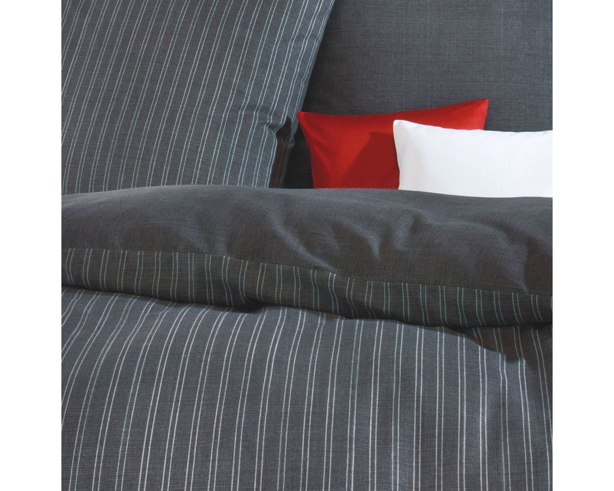 TRAUMSCHLAF Bettwäsche Zeitlos Wintersamt, Biber, 3 teilig, warme weiche Biberwäsche mit edlem Design – Bild 3 von 4