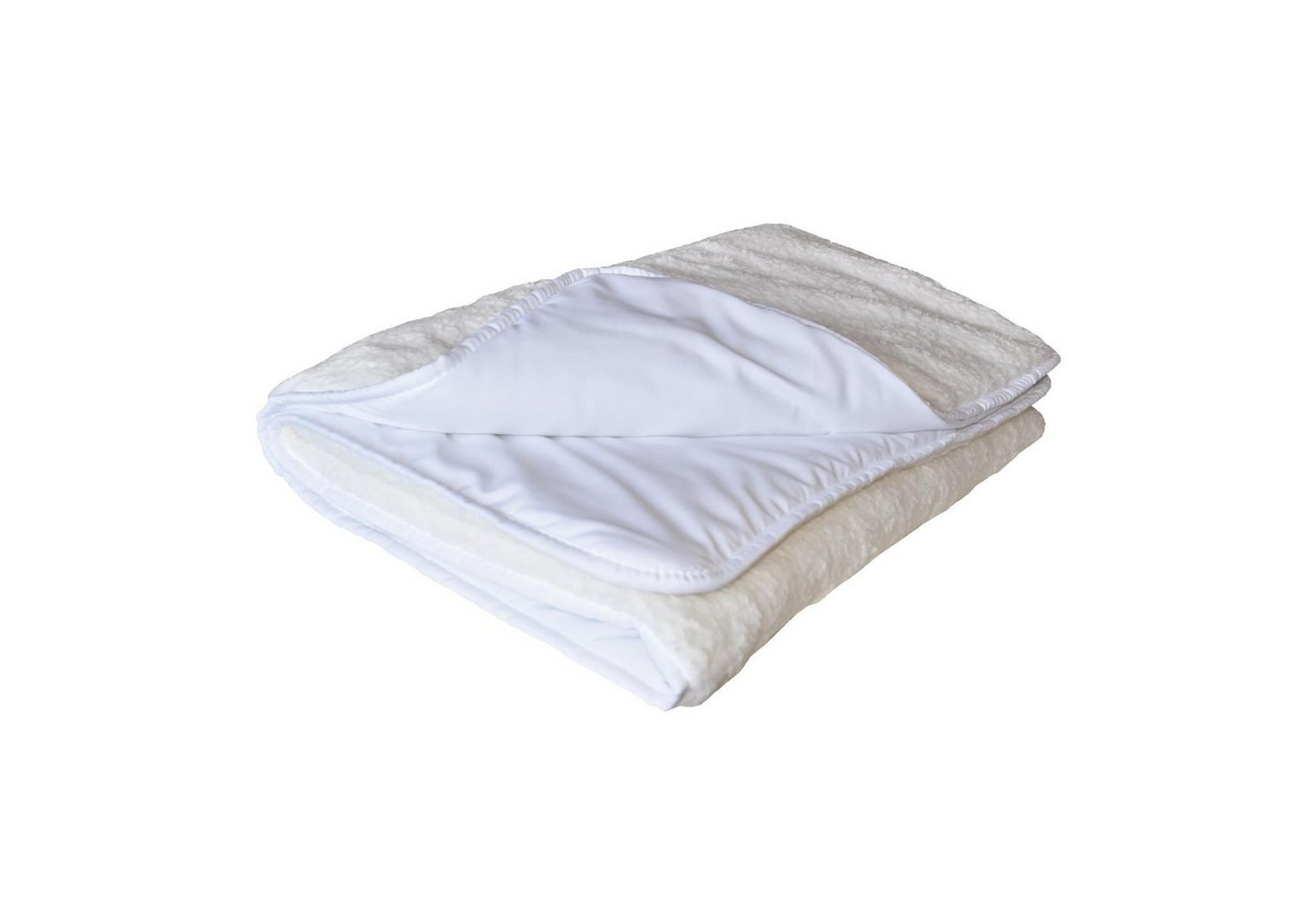 TRAUMSCHLAF Kunstfaserbettdecke Teddy Flausch, Füllung: 100% Polyester, Bezug: 100% Polyester, angenehm kuschelig – Bild 3 von 3