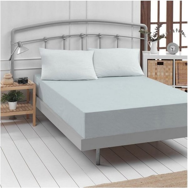 TRAUMSCHLAF Spannbettlaken Feinbiber Boxspring, Biber, Gummizug: Rundumgummi, (1 Stück), warm und weich für extra hohe Matratzen