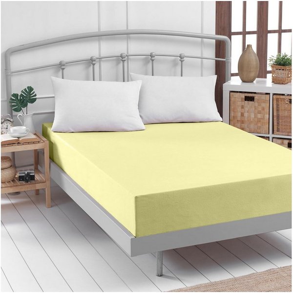 TRAUMSCHLAF Spannbettlaken Feinbiber Boxspring, Biber, Gummizug: Rundumgummi, (1 Stück), warm und weich für extra hohe Matratzen