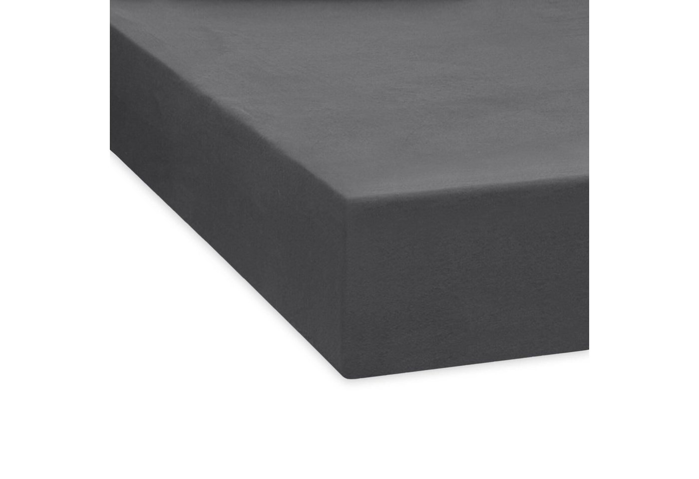 TRAUMSCHLAF Spannbettlaken Feinbiber Boxspring, Biber, Gummizug: Rundumgummi, (1 Stück), warm und weich für extra hohe Matratzen – Bild 2 von 2