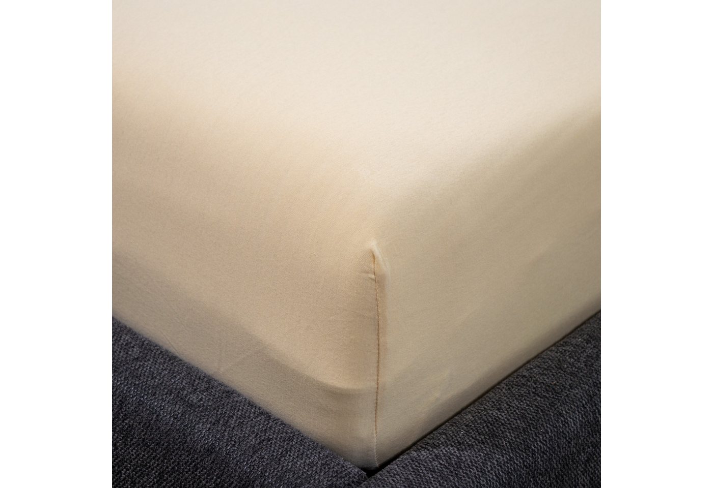 Traumschloss Spannbettlaken Comfort, Jersey, Gummizug: rundum, (1 Stück), 100% Baumwolle – Bild 2 von 5