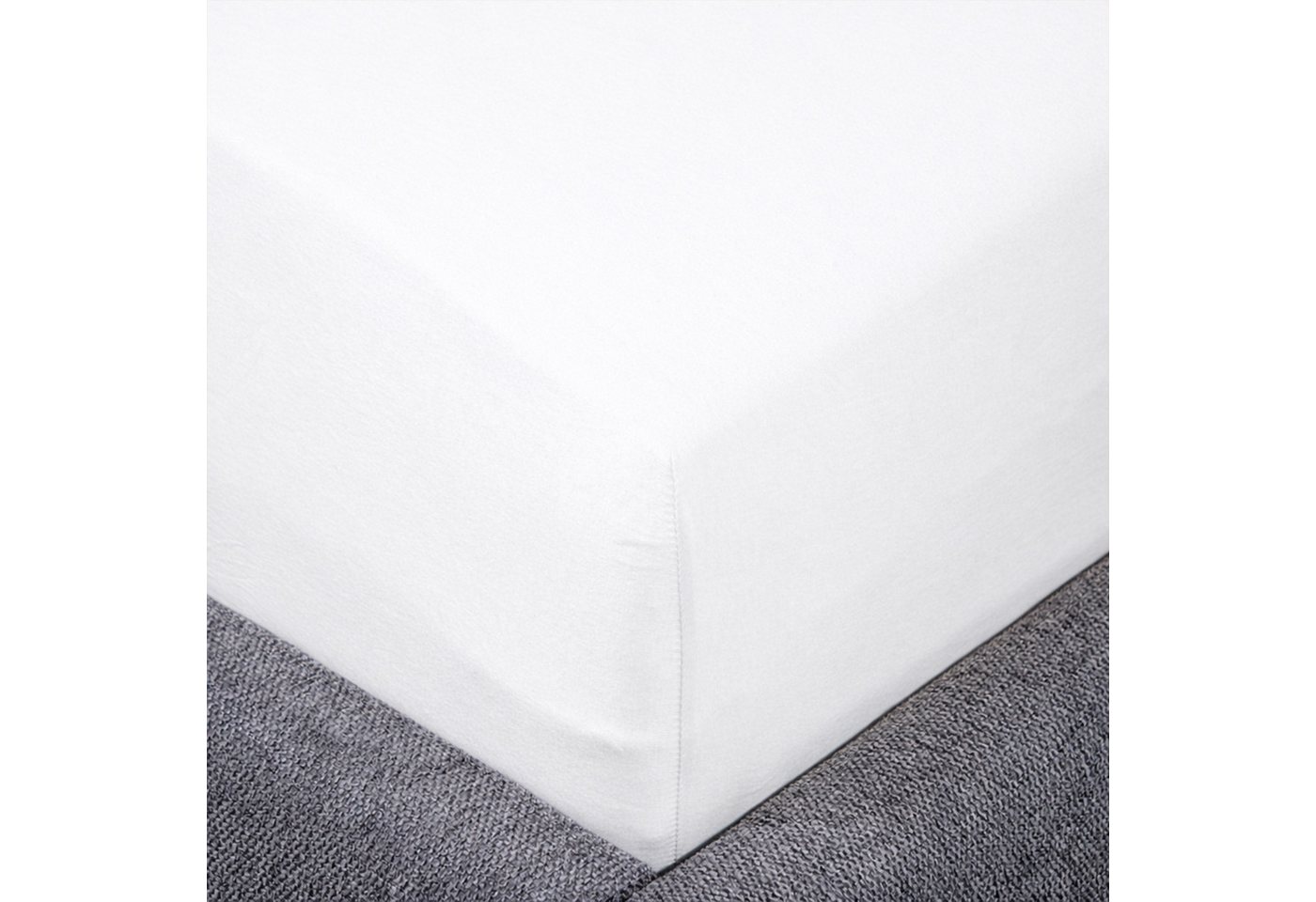 Traumschloss Spannbettlaken Comfort, Jersey, Gummizug: rundum, (1 Stück), 100% Baumwolle – Bild 2 von 5