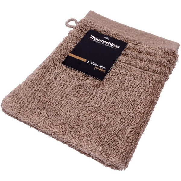 Traumschloss Waschlappen Premium-Line, (1-St), 100% ägäische Baumwolle mit 600g/m²