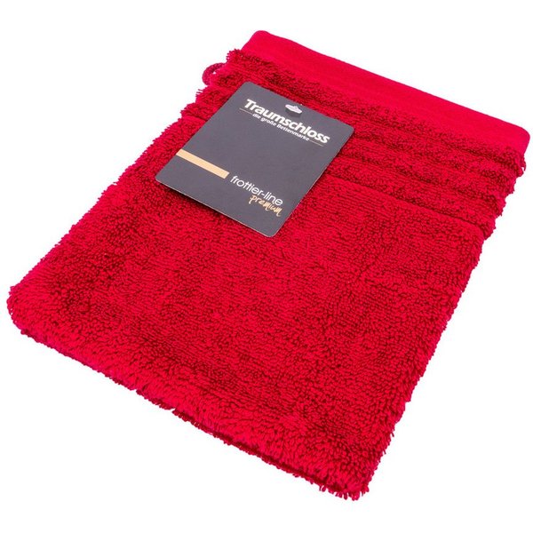 Traumschloss Waschlappen Premium-Line, (1-St), 100% ägäische Baumwolle mit 600g/m²