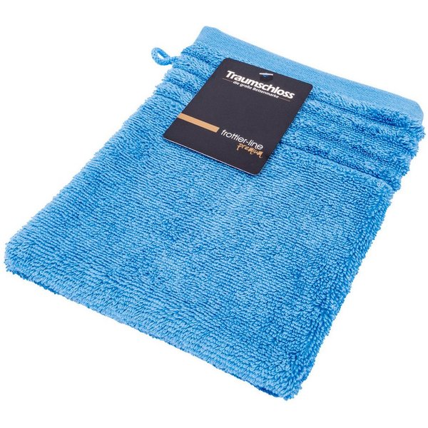 Traumschloss Waschlappen Premium-Line, (1-St), 100% ägäische Baumwolle mit 600g/m²