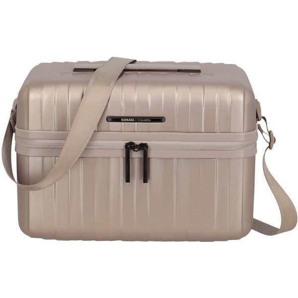 travelite Beautycase BARBARA NOVELTY Kosmetikkoffer, mit Trolley-Sleeve und flexiblem Ordnungssystem