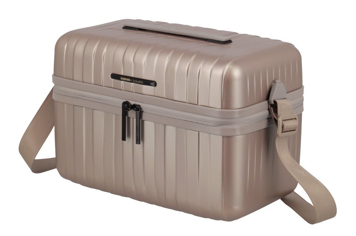 travelite Beautycase BARBARA NOVELTY Kosmetikkoffer, mit Trolley-Sleeve und flexiblem Ordnungssystem – Bild 4 von 5