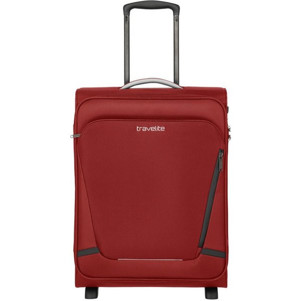 travelite Handgepäck-Trolley JETPACK Multi 2 Cabin Handgepäck Koffer, 2 Rollen, Weichgepäck, passend für Ryanair, Condor und viele gängige Airlines