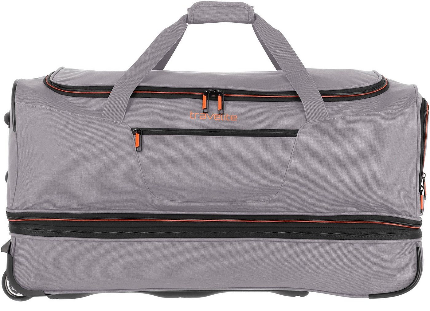 travelite Reisetasche BASICS, verschiedene Größen und Farben, Duffle Bag Reisegepäck Sporttasche Reisebag mit Trolleyfunktion – Bild 4 von 5