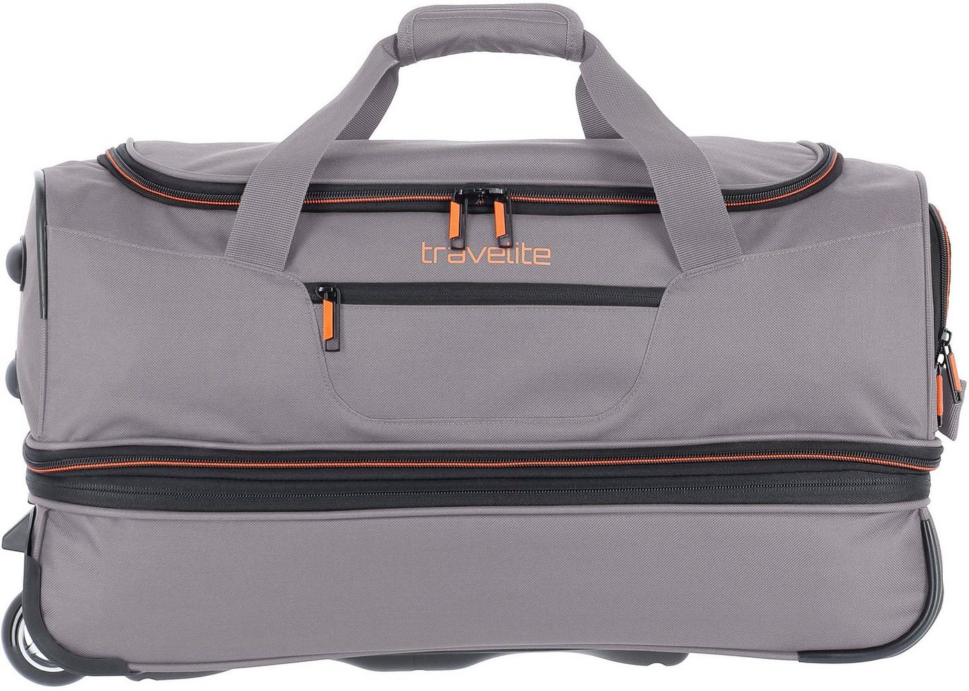travelite Reisetasche BASICS, verschiedene Größen und Farben, Duffle Bag Reisegepäck Sporttasche Reisebag mit Trolleyfunktion – Bild 3 von 5