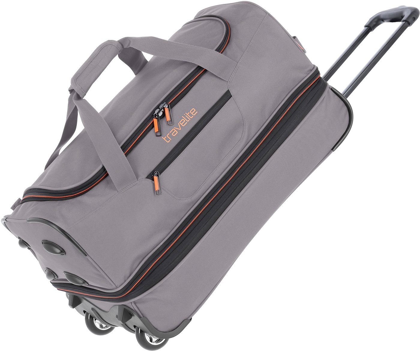 travelite Reisetasche BASICS, verschiedene Größen und Farben, Duffle Bag Reisegepäck Sporttasche Reisebag mit Trolleyfunktion – Bild 5 von 5