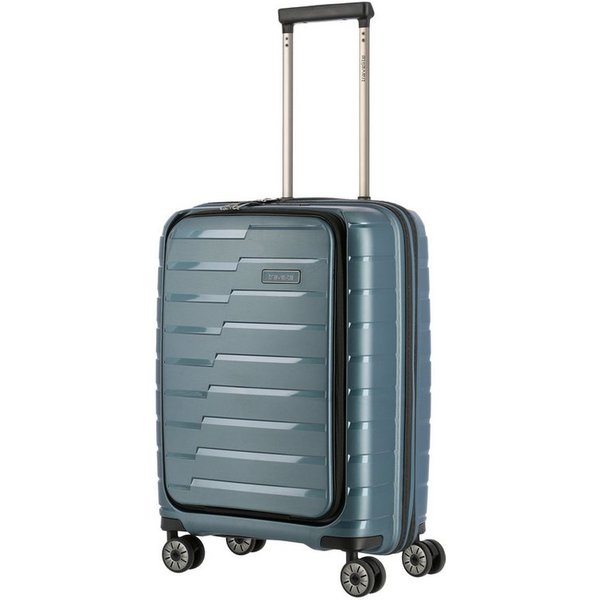 travelite Trolley AIR BASE Reisekoffer Hartschale, 4 Rollen, widerstandsfähiges Material und cleverer Innenaufteilung