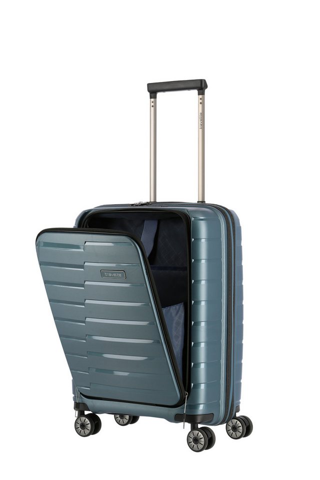 travelite Trolley AIR BASE Reisekoffer Hartschale, 4 Rollen, widerstandsfähiges Material und cleverer Innenaufteilung – Bild 5 von 5
