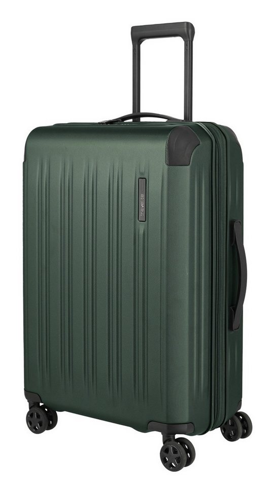 travelite Trolleyset DYNAMIIC 3-teilig Hartschale, 4 Rollen, (Set, 3 tlg., S+/M/L), ABS-Hartschale und Volumenerweiterung – Bild 4 von 5