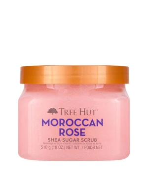 TREE HUT Moroccan Rose Shea Sugar Scrub Körperpeeling · 510 g
