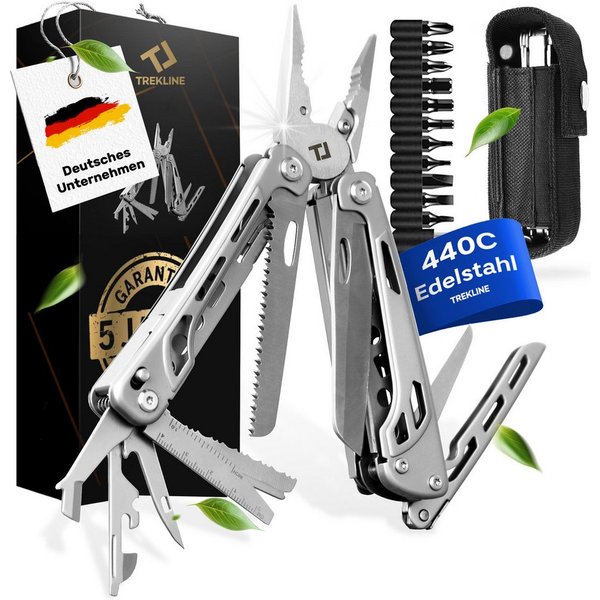 Trekline Multitool - Camping Werkzeug Multifunktionswerkzeug Multifunktionsmesser