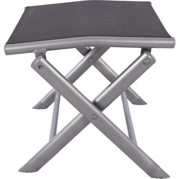 Trend Line Hocker TrendLine Klapphocker New York schwarz, Klappbar witterungsbeständig