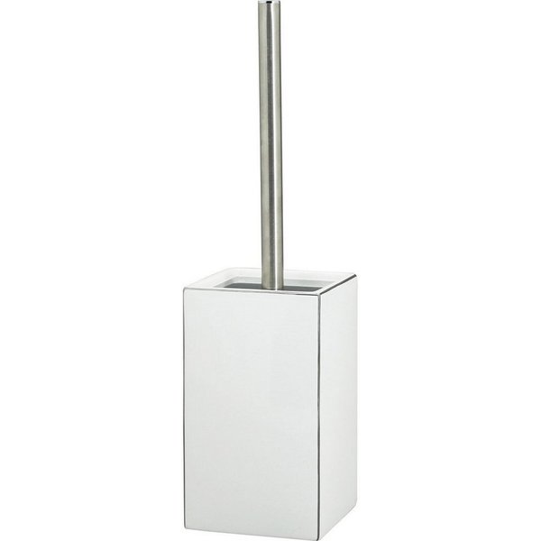 Trend Line WC-Reinigungsbürste Trendline Toilettenbürstenhalter silber weiß