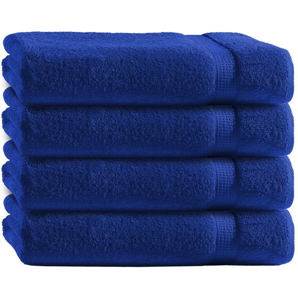 TRENDBUY24 Handtuch Set Handtücher Duschtücher Gästetücher Baumwolle Frottee Premium 4er Set, 100% Baumwolle (4-St), Duschtuch