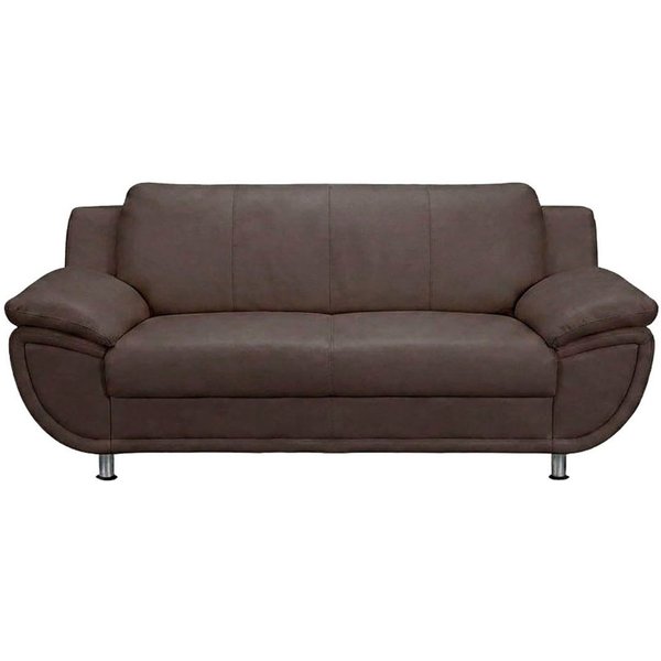TRENDMANUFAKTUR 2-Sitzer Rondo 178 cm, 2-Sitzer, komfortabel, Federkern optional, Chromfüße, Couch wahlweise mit Federkern und in verschiedenen Bezügen bestellb