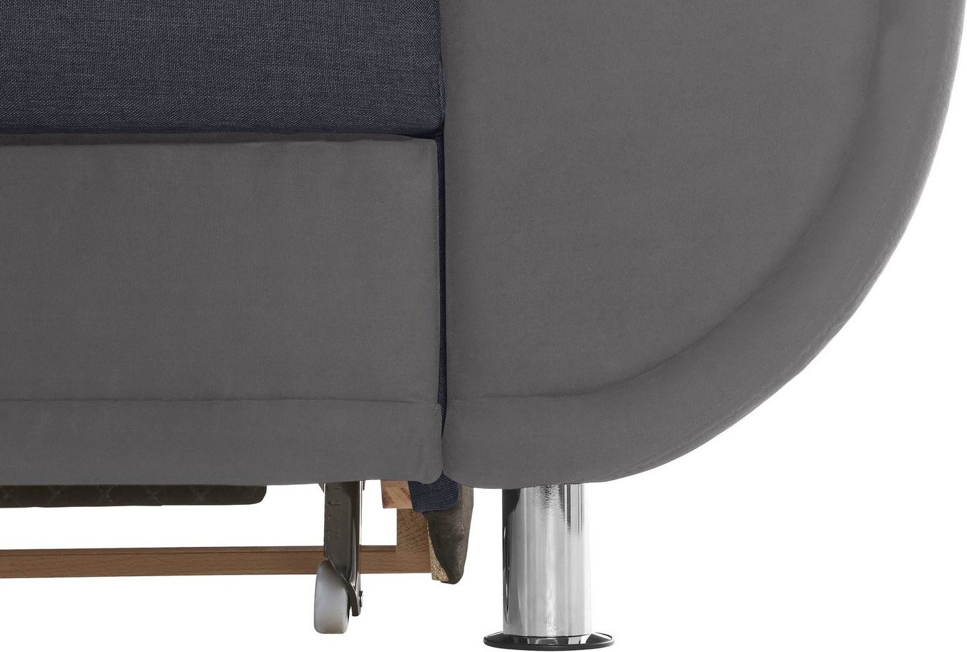 TRENDMANUFAKTUR Ecksofa Rondo III 265 cm, zeitlos & bequem, Materialmix, L-Form, wahlweise mit Federkern für mehr Komfort, wahlweise mit Bettfunktion – Bild 5 von 5