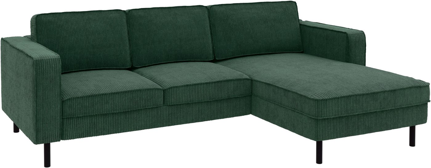 TRENDMANUFAKTUR Ecksofa Watkins Couch wahlweise mit Schlaffunktion und Bettkasten,auch in Cord, Recamiere beidseitig montierbar, Sofa in L-Form, Breite 232 cm – Bild 4 von 5