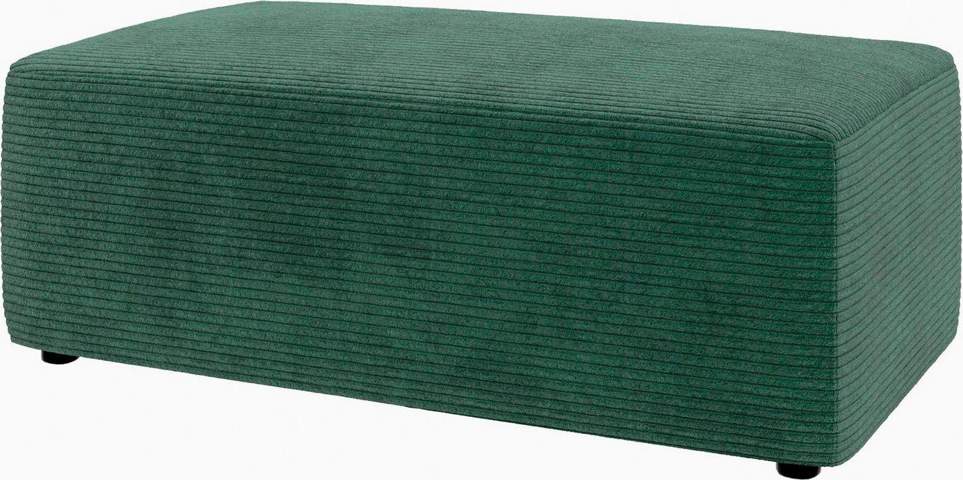 TRENDMANUFAKTUR Hocker Wien, in trendigem Cordstoff, großzüge Breite von 112 cm – Bild 2 von 5