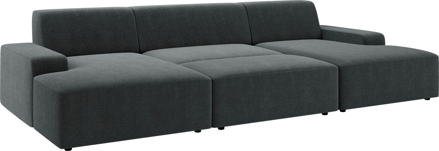 TRENDMANUFAKTUR Hocker Wien, in trendigem Cordstoff, großzüge Breite von 112 cm – Bild 4 von 5