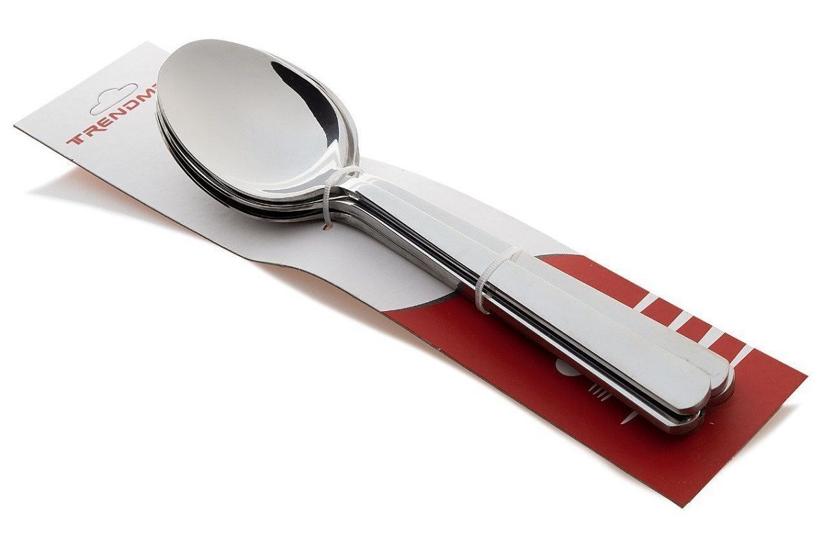 Trendmax Besteck-Set Einzeln 6'er oder 2'er / Tee- Ess- Löffel Gabel Messer Gabel (2-tlg), Edelstahl – Bild 4 von 5