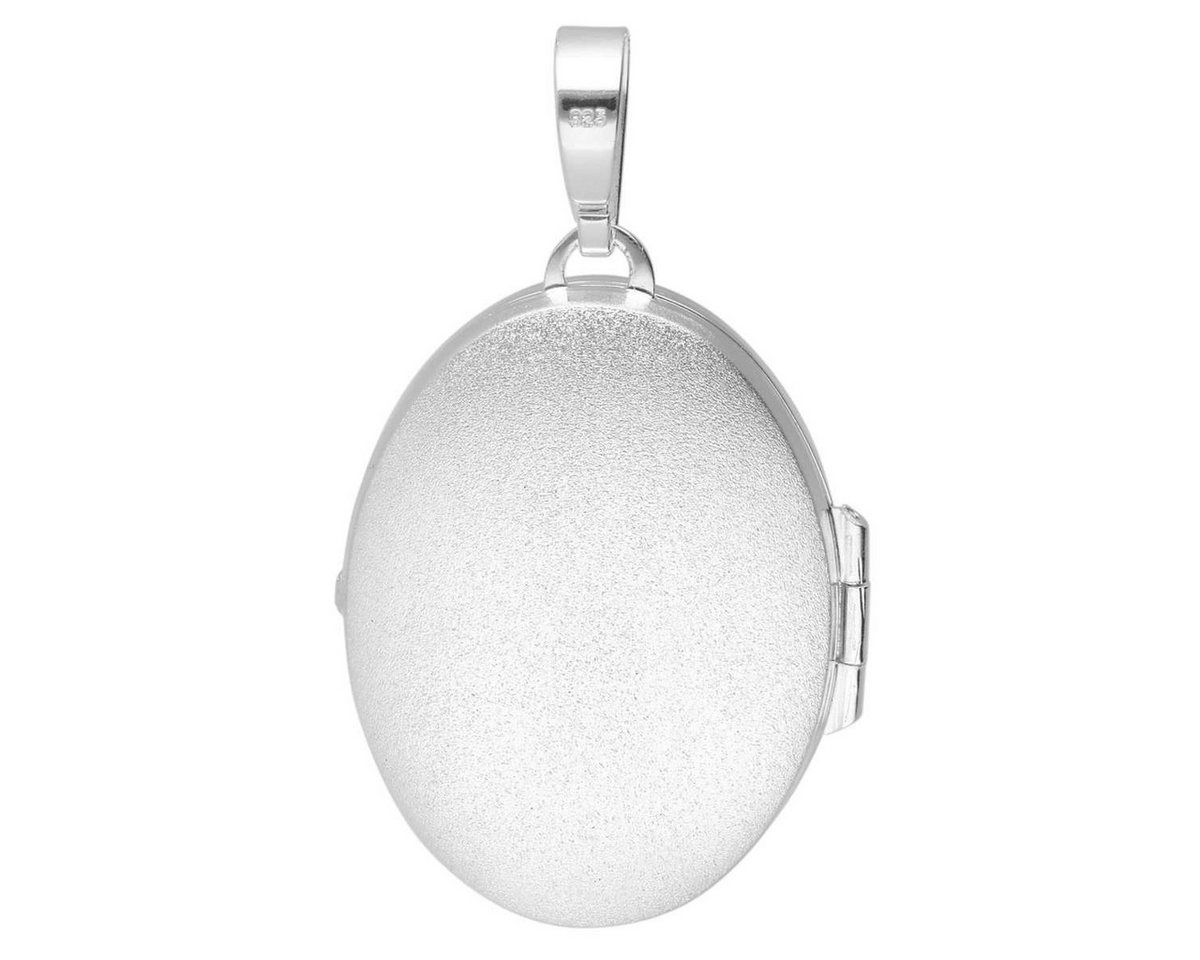 trendor Kette mit Anhänger 15536, für Damen mit Medaillon 925 Silber – Bild 2 von 5