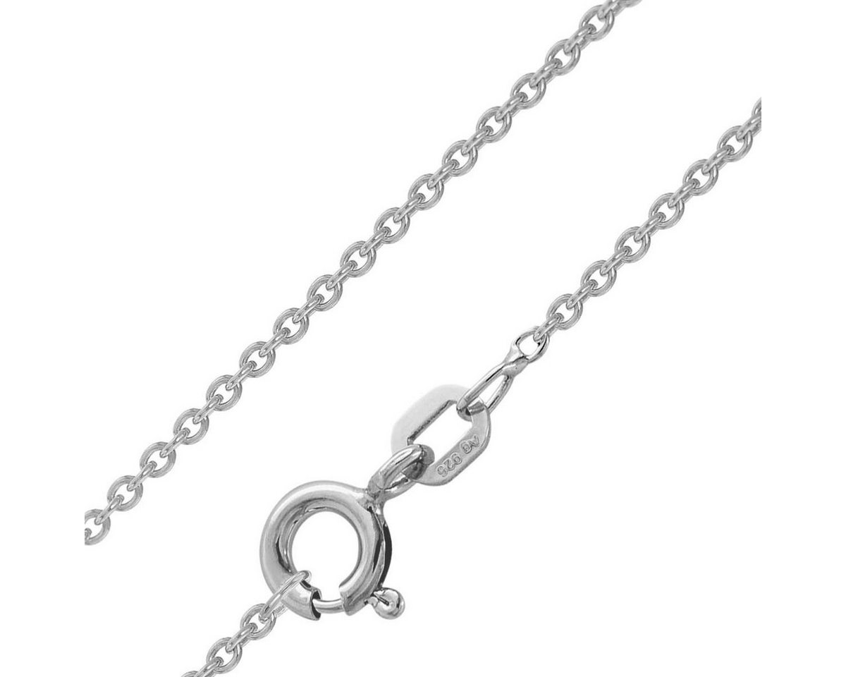 trendor Kette mit Anhänger 15536, für Damen mit Medaillon 925 Silber – Bild 5 von 5