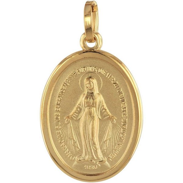 trendor Kettenanhänger 75311, Milagrosa Anhänger Gold 750 (18 Karat) 18 mm