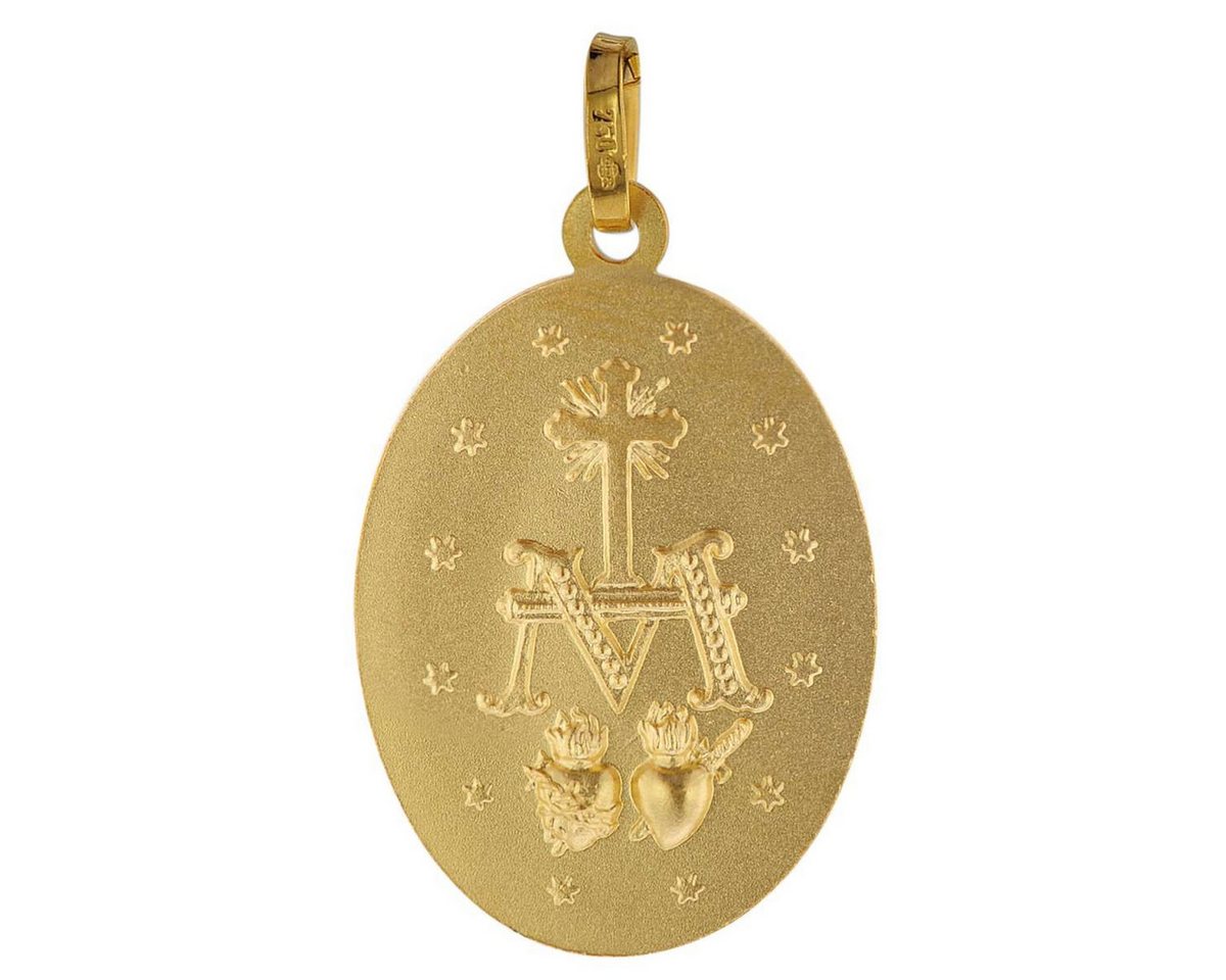 trendor Kettenanhänger 75311, Milagrosa Anhänger Gold 750 (18 Karat) 18 mm – Bild 2 von 5