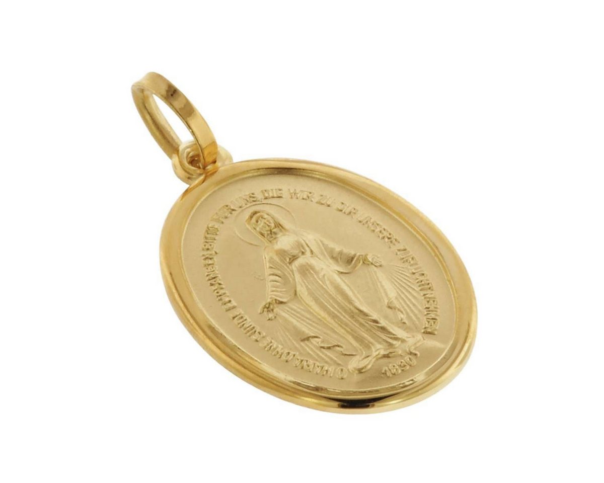 trendor Kettenanhänger 75311, Milagrosa Anhänger Gold 750 (18 Karat) 18 mm – Bild 3 von 5