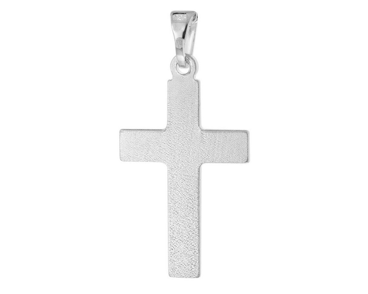 trendor Kreuzkette 21166, mit Kreuz-Anhänger 21 mm 925 Silber – Bild 3 von 5