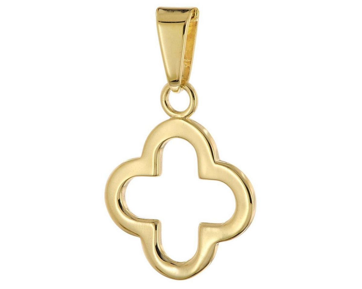trendor Kreuzkette 28167, Kreuz-Anhänger Gold 333/8K mit vergoldeter Silberkette – Bild 2 von 5