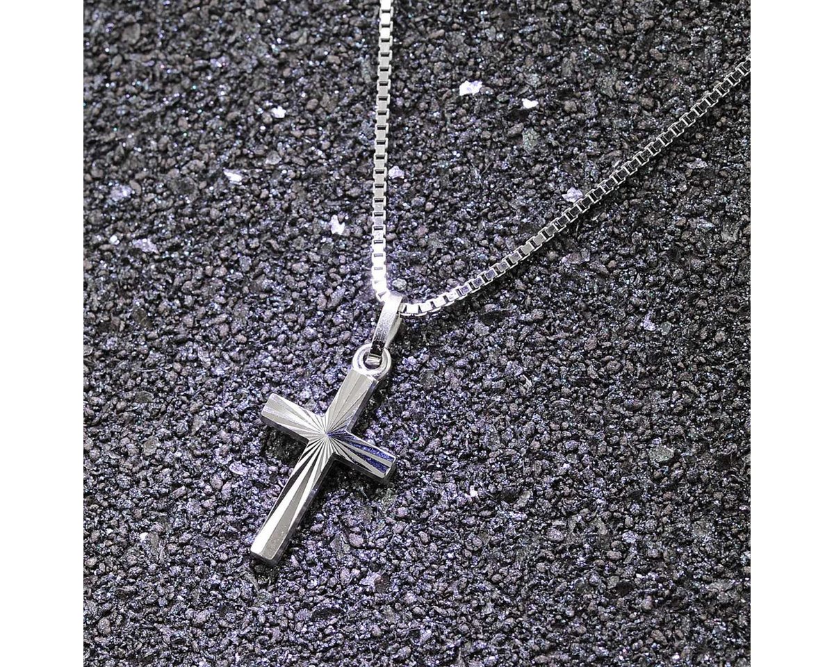 trendor Kreuzkette 51628, Kreuz und für Kinder 925 Silber – Bild 3 von 5