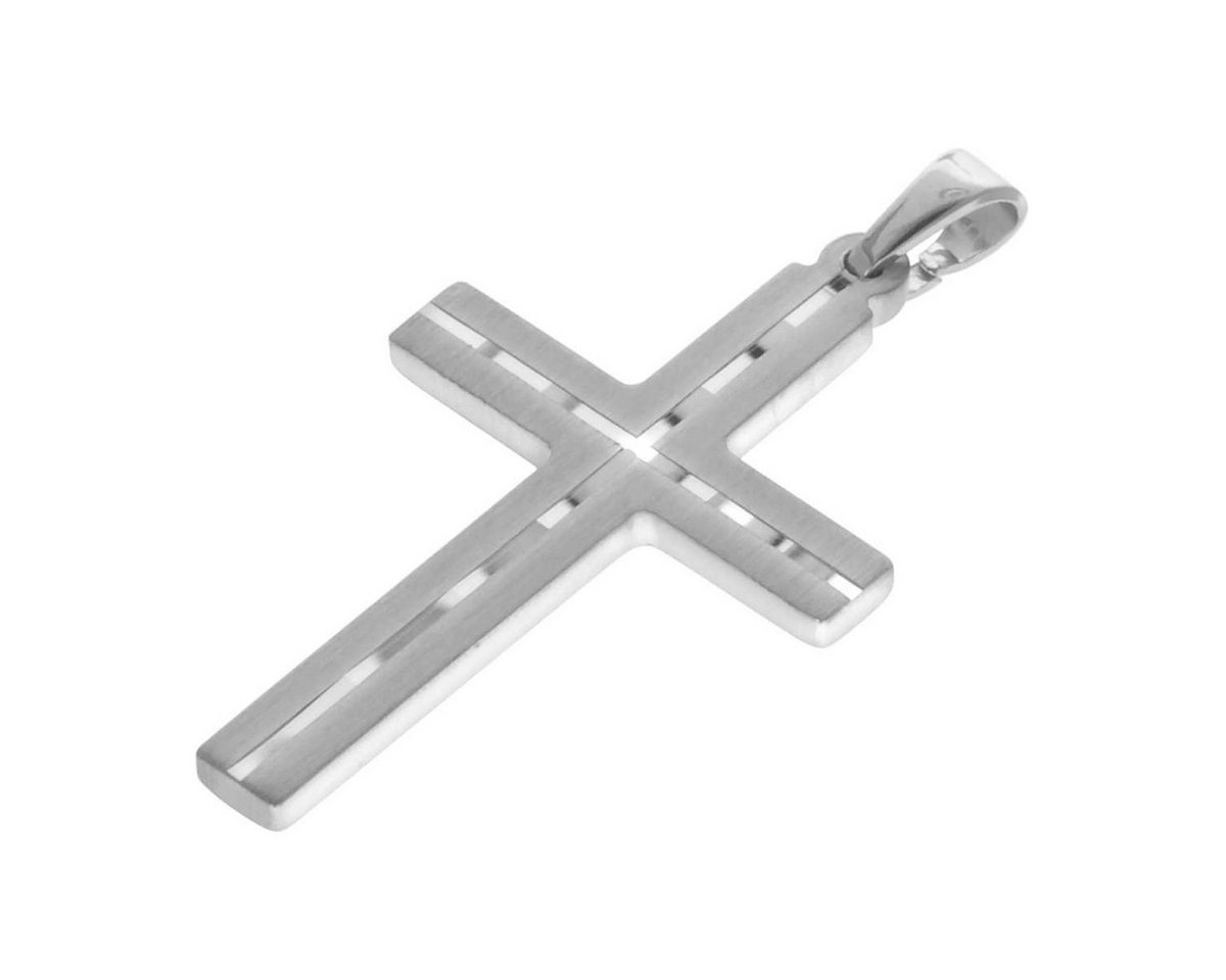 trendor Kreuzkette 63836, für Herren mit Kreuz-Anhänger 925 Silber – Bild 2 von 5